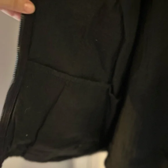 Eileen Fisher Cotton/Viscose Jacket Black Size XL - Picture 5 of 7